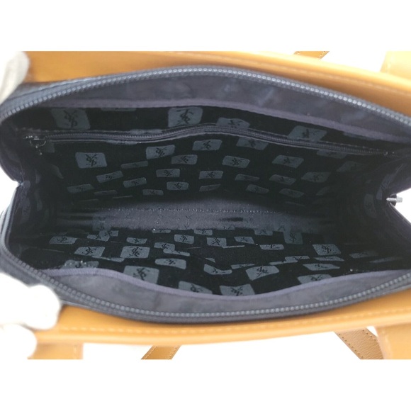 RARE Vintage YVES Saint Laurent leather tote! - Picture 10 of 10